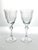 Tiffin Franciscan “Love Lace” Pair of Water Glasses 8” 10oz Excellent condition. No chips, cracks, or fleabites. Height 8”...