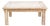 Bleached Teak Coastal Rustic Coffee Table For Sale