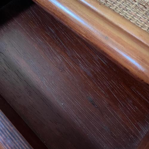 Bedside Tables in Bamboo, Set of 2 For Sale - Image 4 of 5