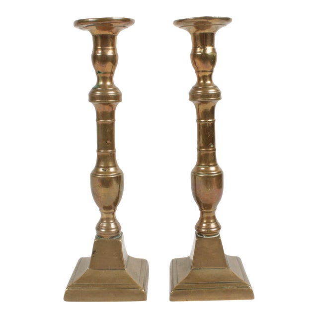 Antique Copper Candlesticks a Pair Chairish