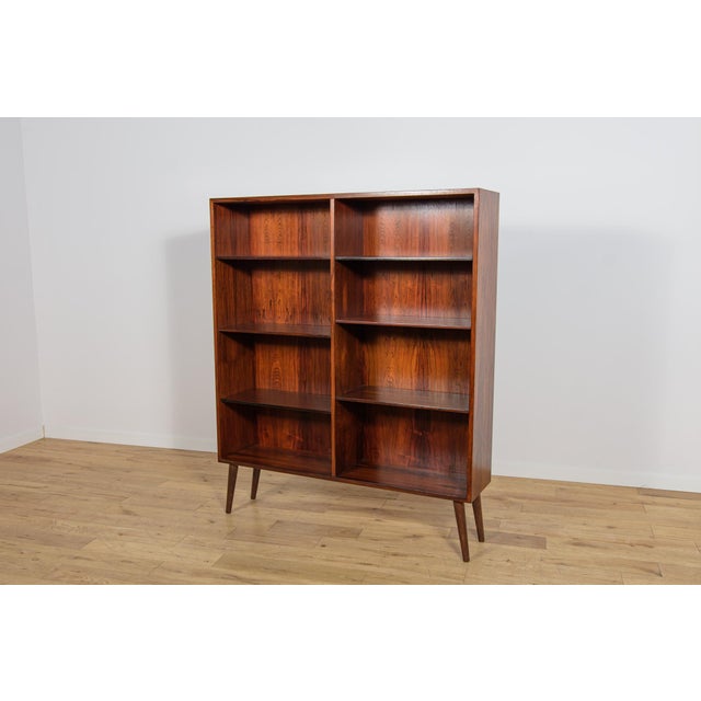 Mid-Century Model 6 Rosewood Bookcase by Omann Jun, Denmark, 1960s For Sale - Image 12 of 12