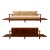 Sofa in Rosewood & Mohair by Liceu De Artes E Ofícios, Brazilian Modern, 1960s For Sale