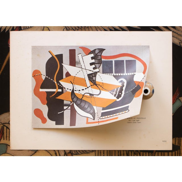 Fernand Léger 1948 After Fernand Léger "Dotted Still Life", First Edition Period Offset Lithograph For Sale - Image 4 of 7