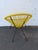 Acapulco Yellow Woven Wicker Indoor and Outdoor Patio Lounge Chair a Pair 6607 For Sale In Miami - Image 6 of 12