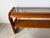 1970s Mid-Century Modern Hodges Mersman Oak & Smoked Glass Console Sofa Table For Sale - Image 10 of 11