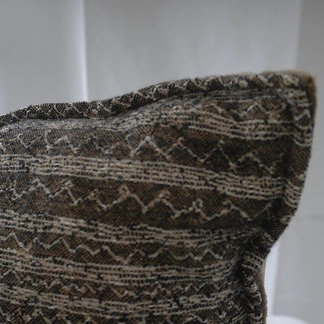 Boho Chic Bohemian Style Hand Woven Decorative Pillows, Pair of For Sale - Image 3 of 5