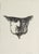 A 1960 portrait lithograph by the American artist James L. Bruch (1942-2023). This stone lithograph depicts a man with...