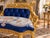 Blue 1980s French Artisan Louis XVI Blue Beech Settee For Sale - Image 8 of 10