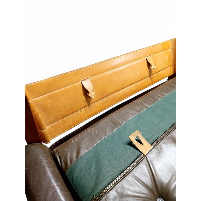 Model S17Z Love Seat attributed to Pierre Chapo, France, 1960s For Sale - Image 9 of 12