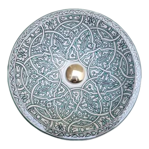 Moroccan Handmade Ceramic Sinks by Boho Design Artisan Handmade