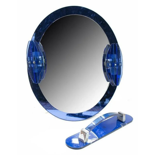 Mid 20th Century Mid-Century Italian Modern Lupi Cristal-Luxor Vanity Set For Sale - Image 5 of 5