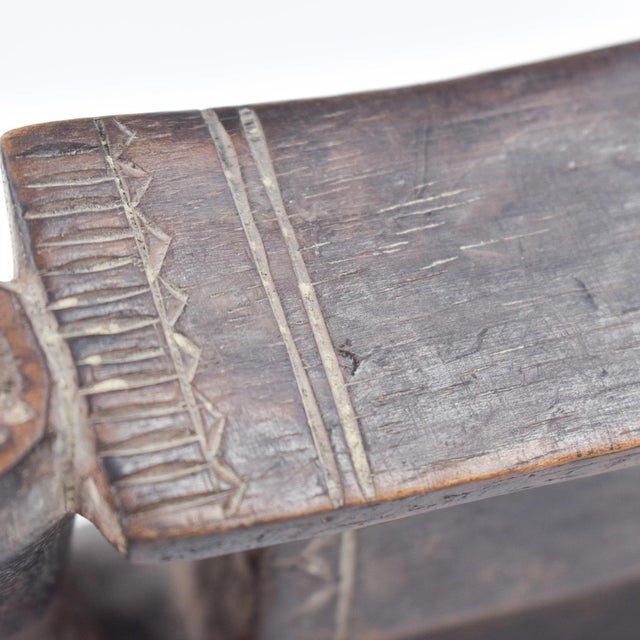 Early 20th Century Baule Headrest Côte d'Ivoire For Sale - Image 11 of 12