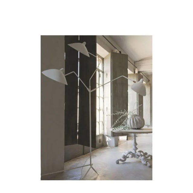Not Yet Made - Made To Order 3 Rotating Arms Floor Lamp by Serge Mouille For Sale - Image 5 of 9