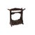 Oriental Rosewood Delicate Dragon Floral Motif Display Rack For Sale In San Francisco - Image 6 of 9