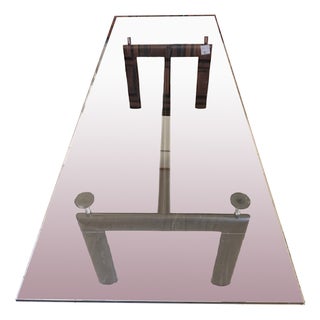 Glass Lc6 Dining Table by Le Corbusier for Cassina For Sale