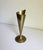 1950s Spiral Brass Vase For Sale - Image 4 of 8