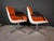 Plastic Vintage Chairs by Randall Buck for Steelcase Strafor, 1970, Set of 4 For Sale - Image 7 of 18