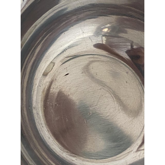 Polished Aluminum Serving Tray, 1970s For Sale - Image 10 of 15