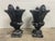 Pair of Large 31" Mid-Century Cast Stone Campana Garden Urns - Asheville Estate Rescue For Sale - Image 4 of 12