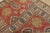 Kazak Rug 6’5” X 8’10” Red Wool Tribal Hand-Knotted Oriental Carpet For Sale - Image 14 of 15