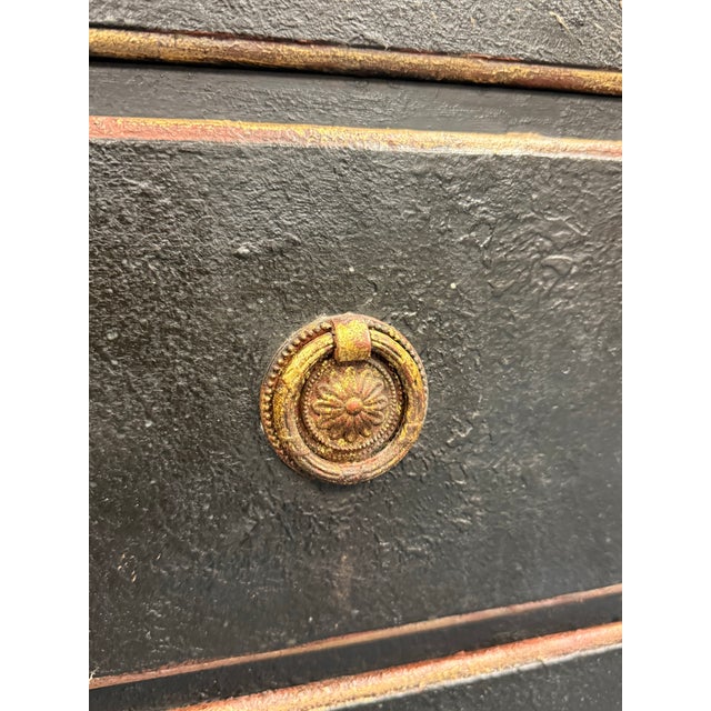 Wood Newly Painted Rustic European Inspired Chest of Drawers For Sale - Image 7 of 12