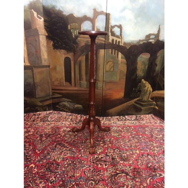 1990s Vintage Plant Stand, Pedestal For Sale - Image 5 of 5