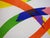 Lithograph Colorful Ribbons Poster attributed to Piero Dorazio For Sale - Image 4 of 6