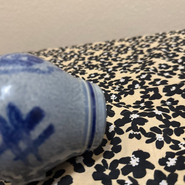 Ceramic 1970s Glazed Blue Stoneware Marzi and Remy Jug Creamer Germany For Sale - Image 7 of 8