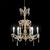 1920s Italian Crystal Chandelier with Pale Yellow and Amber, 1930s For Sale - Image 5 of 13