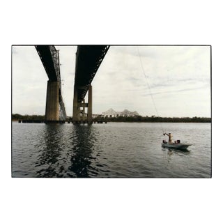 1991 Old Cooper River Bridge Charleston South Carolina Photograph For Sale