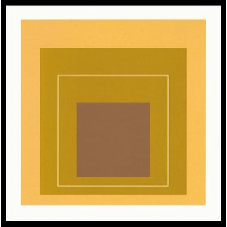 1966 Lithograph "WLS-XVl" by Josef Albers (White Line Squares) For Sale