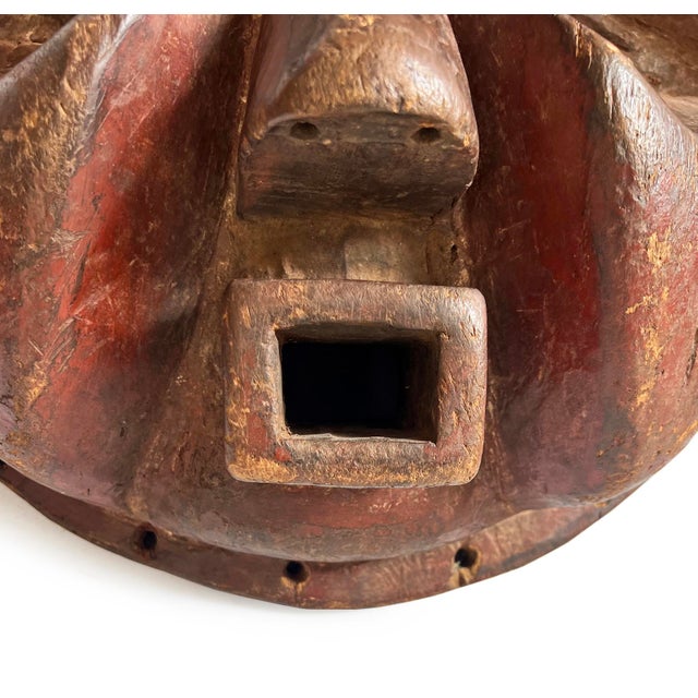 Antique Early Mbunda Moon Mask For Sale - Image 11 of 12