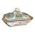 Antique Chinese Rose Medallion Covered Dish For Sale