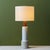Mid-Century Modern 1950s Gordon and Jane Martz Oversized White Ceramic Table Lamp For Sale - Image 3 of 13