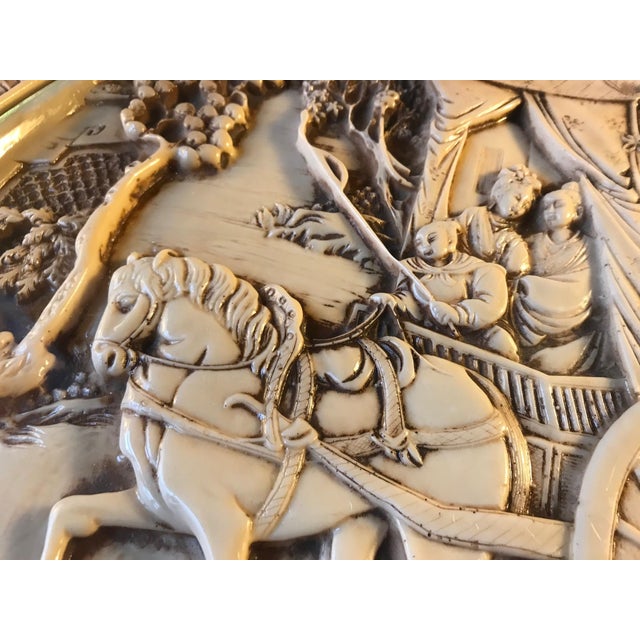 Vintage Faux Ivory Opium Table, 1960s For Sale - Image 9 of 14