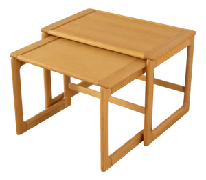 Nesting Tables, 1960s, Set of 2