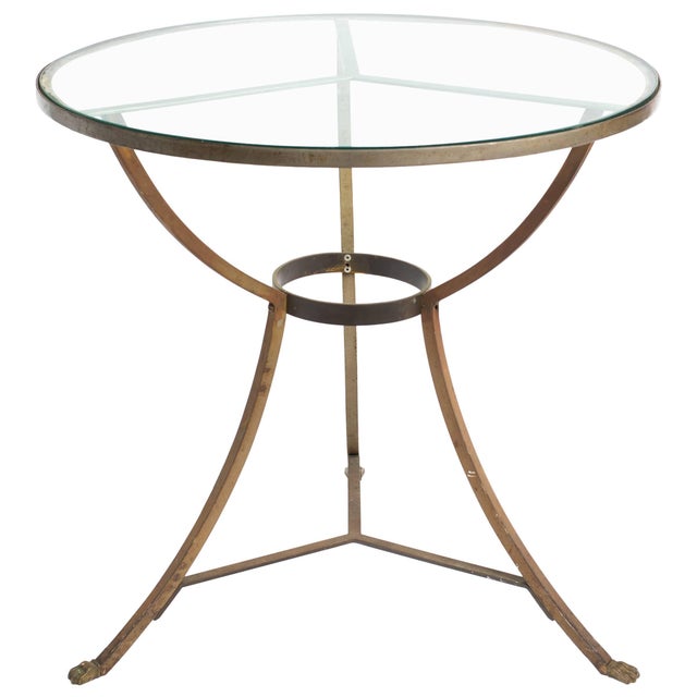Italian Brushed Steel Table Chairish