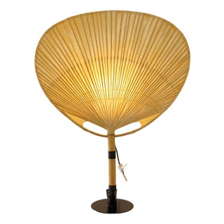 Uchiwa III Table Lamp by Ingo Maurer for M Design, 1970s For Sale