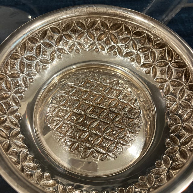 1990s Sterling Silver Bowl For Sale - Image 5 of 5