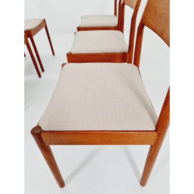 Danish Teak Dining Chairs from Johannes Norgaard, 1960s, Set of 6 For Sale - Image 9 of 18
