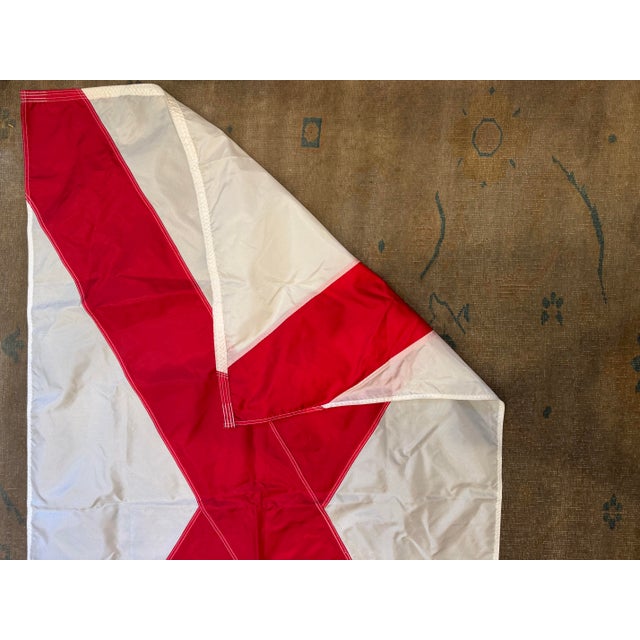 Late 20th Century Alabama State Flag For Sale - Image 4 of 4