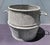 Industrial Vintage Belgian Galvanized Dolly Tub With Handles Planter For Sale - Image 3 of 10