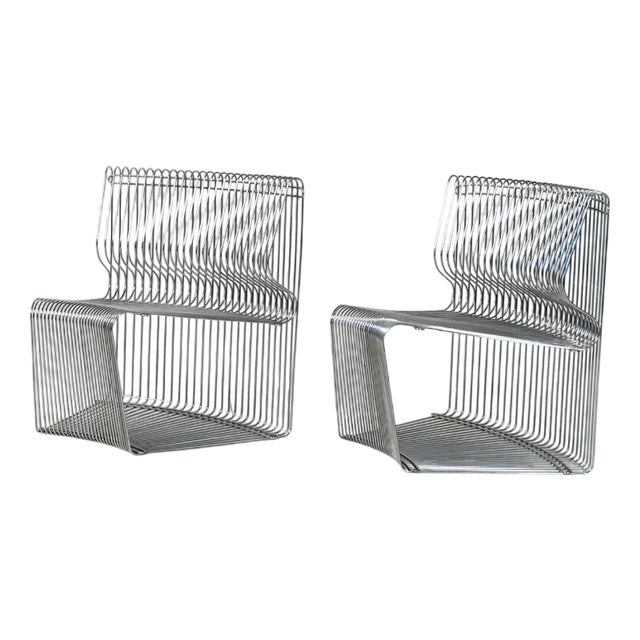 Pantonova Armchairs by Verner Panton for Fritz Hansen, 1971, Set of 2 For Sale