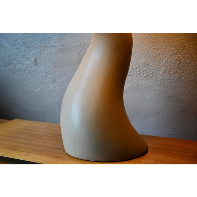 Earthenware Table Lamp by Jacques Molin for Charolles, 1970s For Sale - Image 4 of 16