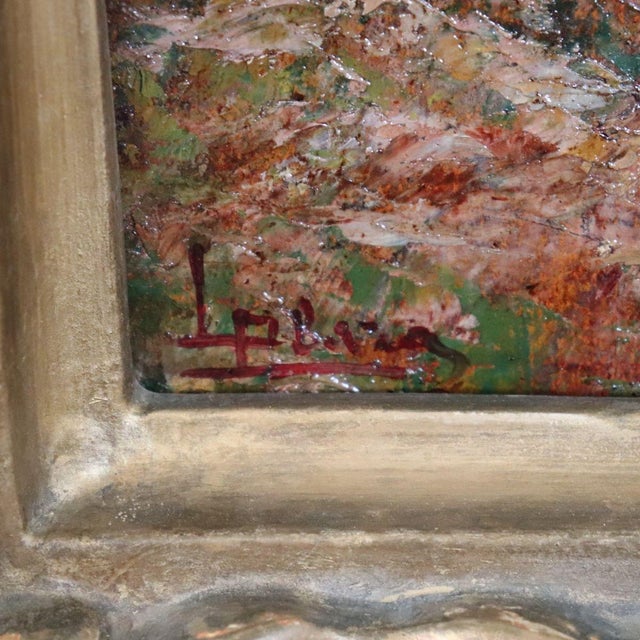 L. Clara, Italian landscape, 20th Century, Oil Painting on Board, Framed For Sale - Image 8 of 16