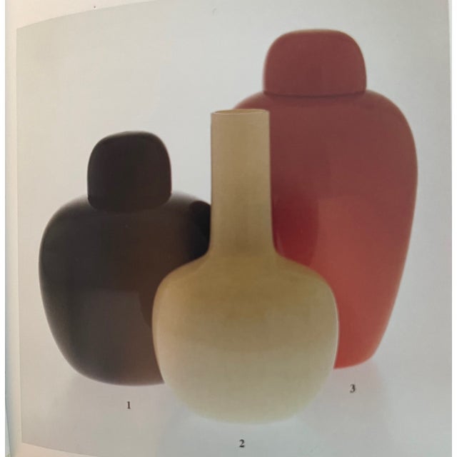 Glass Venini Carlo Scarpa Design From Cinesi Series 1982 Vase For Sale - Image 7 of 7