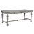 Noir NOIR Portuguese Desk, Distressed Grey For Sale - Image 4 of 10