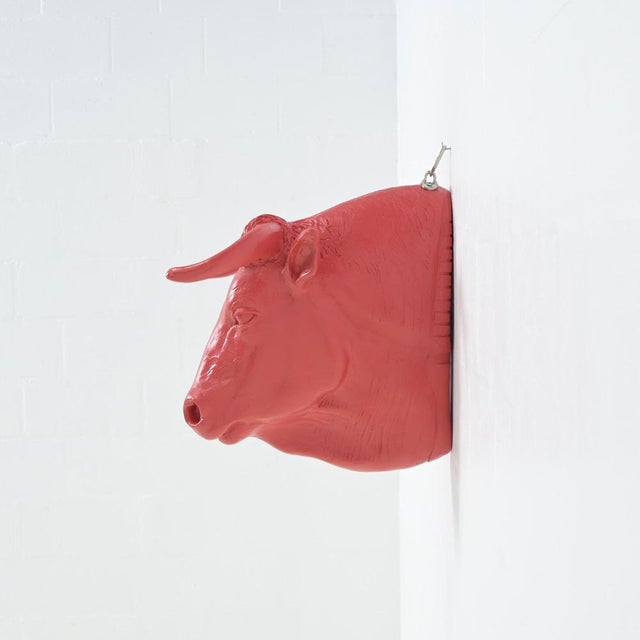 Take a seat! A wall sculpture becomes a seat. This seat was designed by Weyers & Borms, it is made of polyester by Serax.