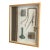 Antique Framed Shadowbox of Pre-Columbian Style Coastal Peruvian Artifacts For Sale