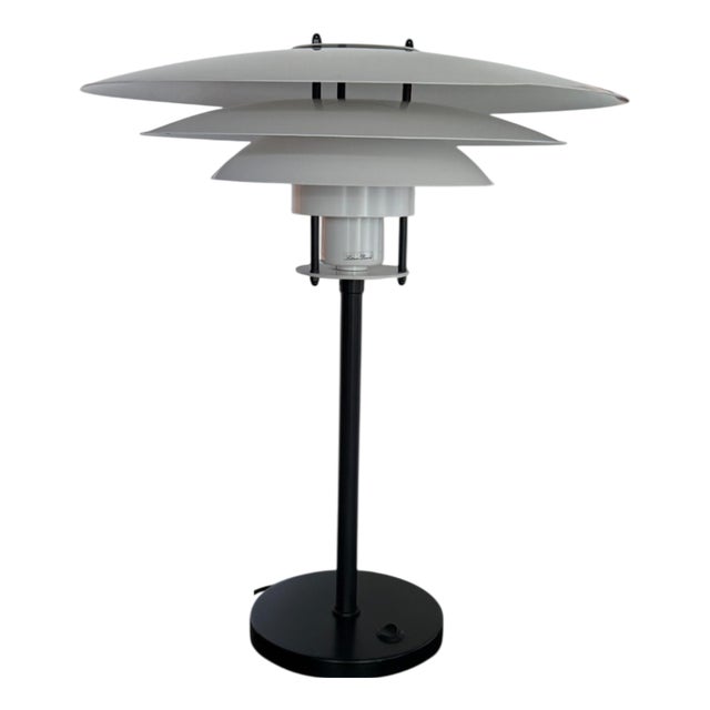 Large Danish Laterna Danica Table Lamp by Jørgen Buchwald, 1970s For Sale